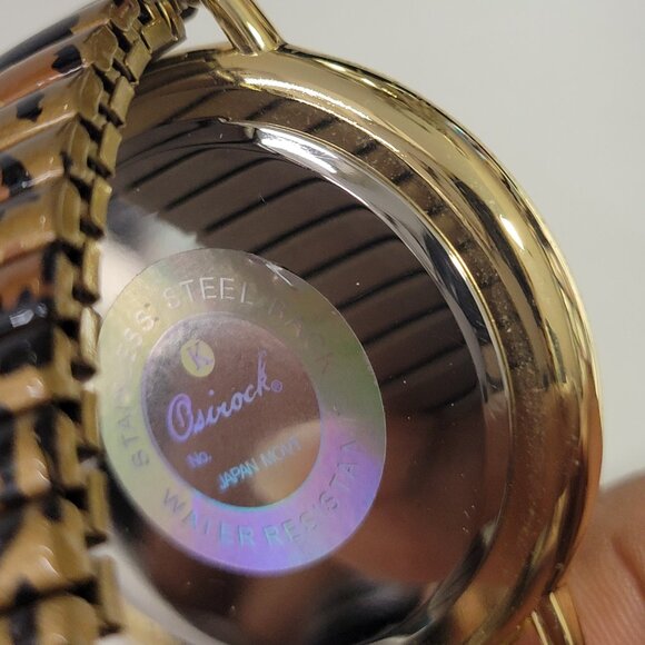 OSIROCK Animal Print Watch Quartz Big Face Watch with Stretchy Band - Picture 14 of 14